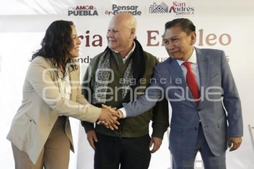 SAN ANDRÉS CHOLULA . FERIA DE EMPLEO