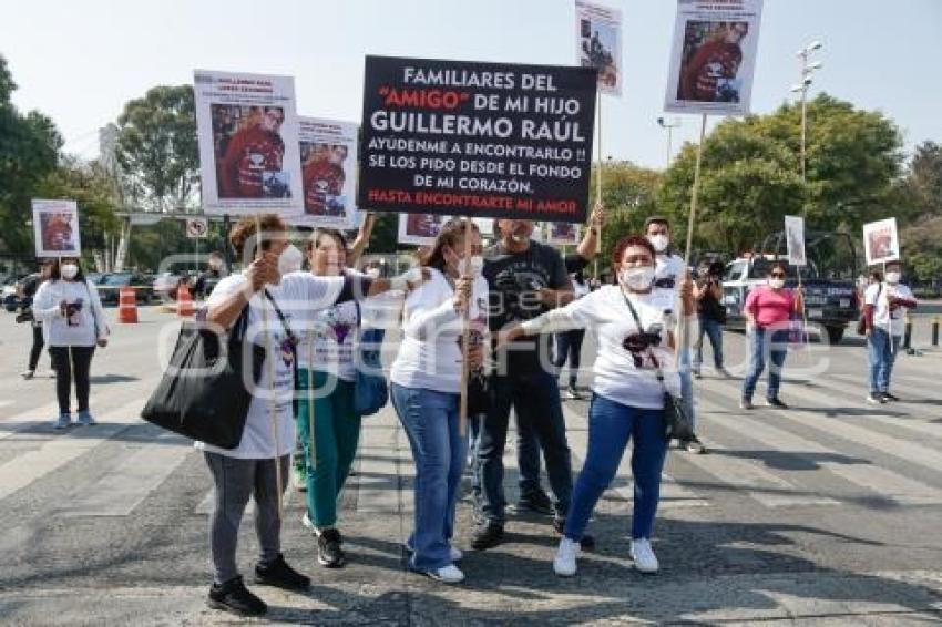 MANIFESTACIÓN DESAPARECIDO