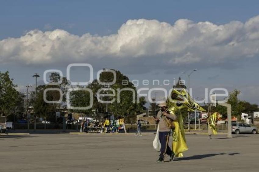 FÚTBOL . CLUB PUEBLA VS AMÉRICA