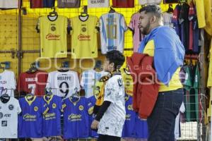 FÚTBOL . CLUB PUEBLA VS AMÉRICA