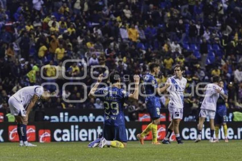 FÚTBOL . CLUB PUEBLA VS AMÉRICA