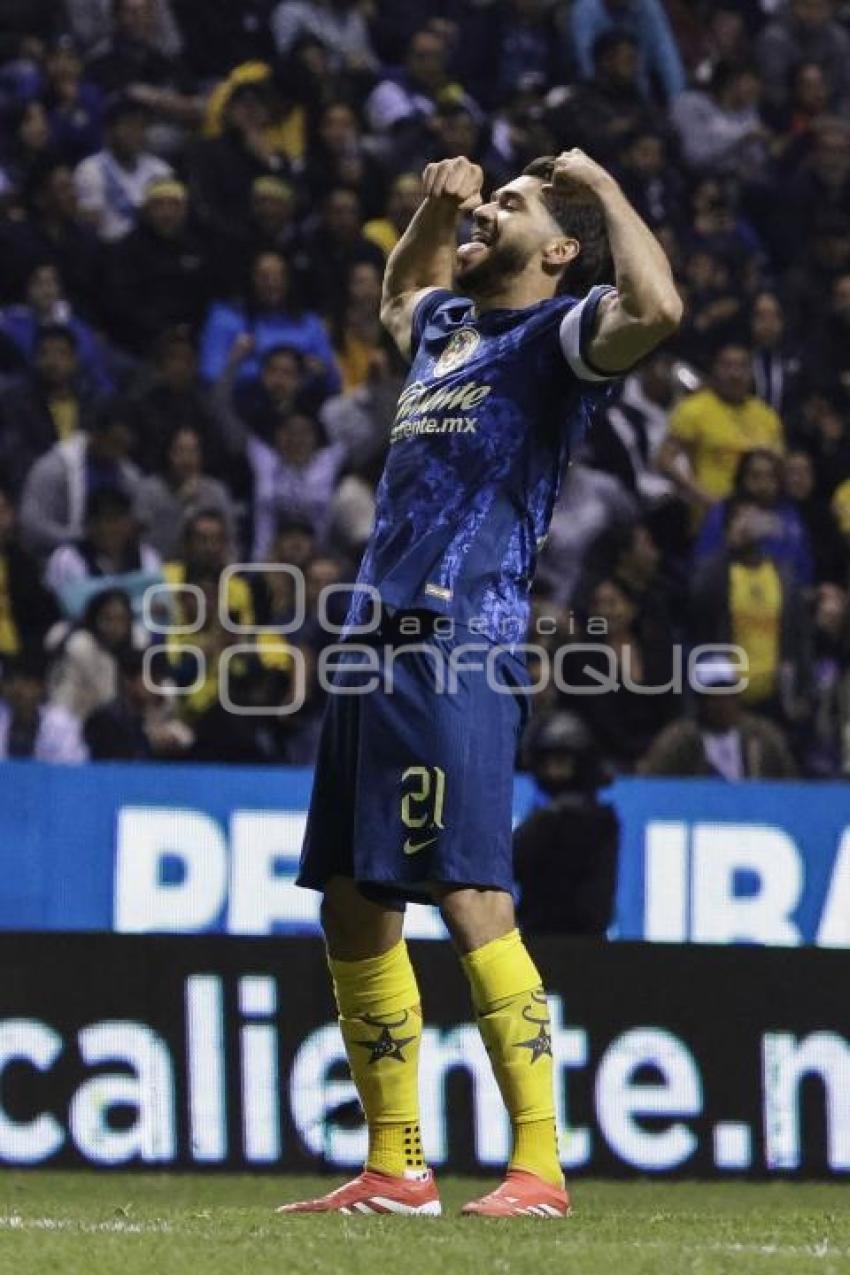 FÚTBOL . CLUB PUEBLA VS AMÉRICA