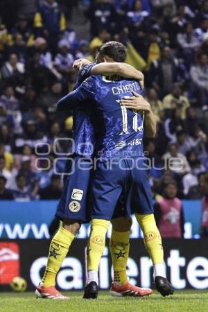 FÚTBOL . CLUB PUEBLA VS AMÉRICA