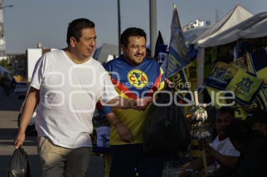 FÚTBOL . CLUB PUEBLA VS AMÉRICA