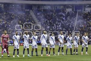 FÚTBOL . CLUB PUEBLA VS AMÉRICA