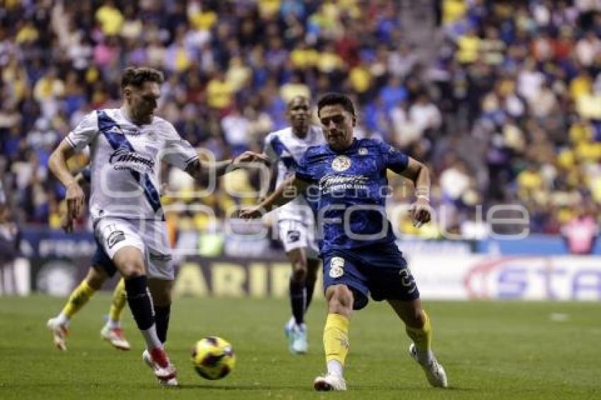 FÚTBOL . CLUB PUEBLA VS AMÉRICA
