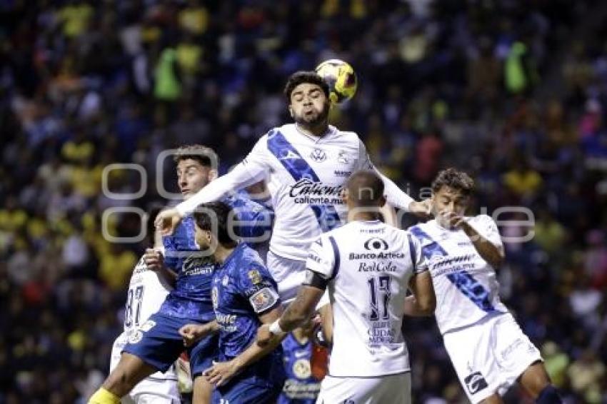 FÚTBOL . CLUB PUEBLA VS AMÉRICA