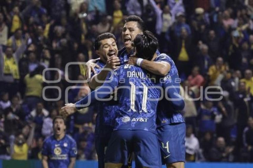 FÚTBOL . CLUB PUEBLA VS AMÉRICA