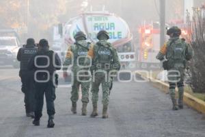 INCENDIO PARQUE INDUSTRIAL CHACHAPA