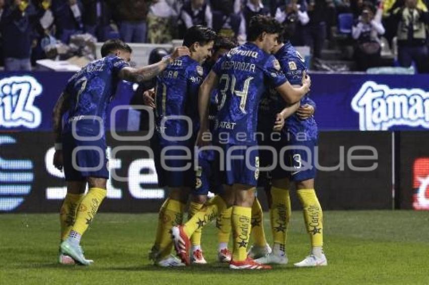 FÚTBOL . CLUB PUEBLA VS AMÉRICA