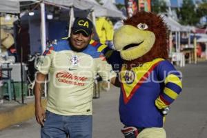FÚTBOL . CLUB PUEBLA VS AMÉRICA