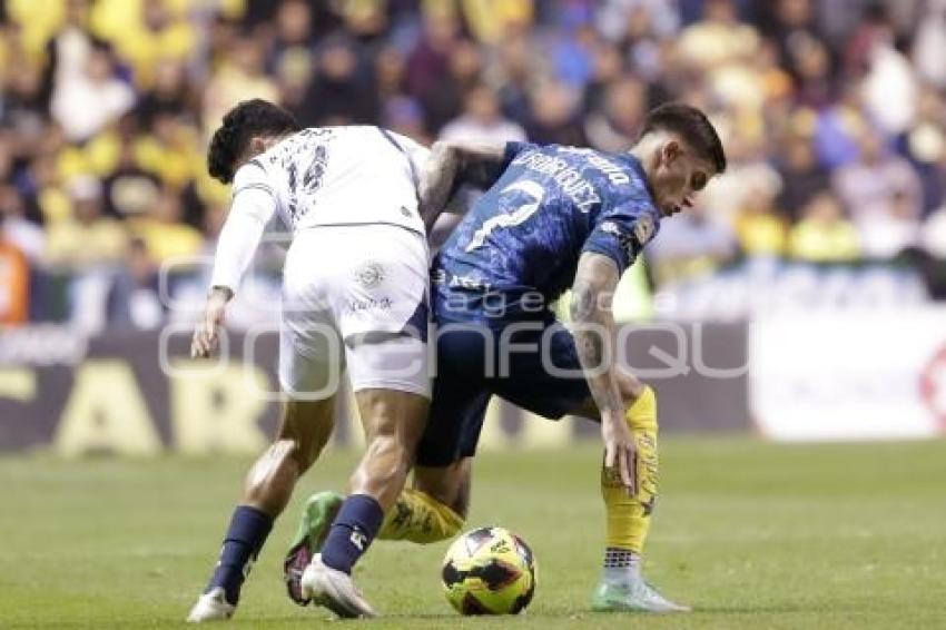 FÚTBOL . CLUB PUEBLA VS AMÉRICA