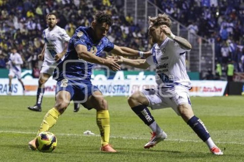 FÚTBOL . CLUB PUEBLA VS AMÉRICA