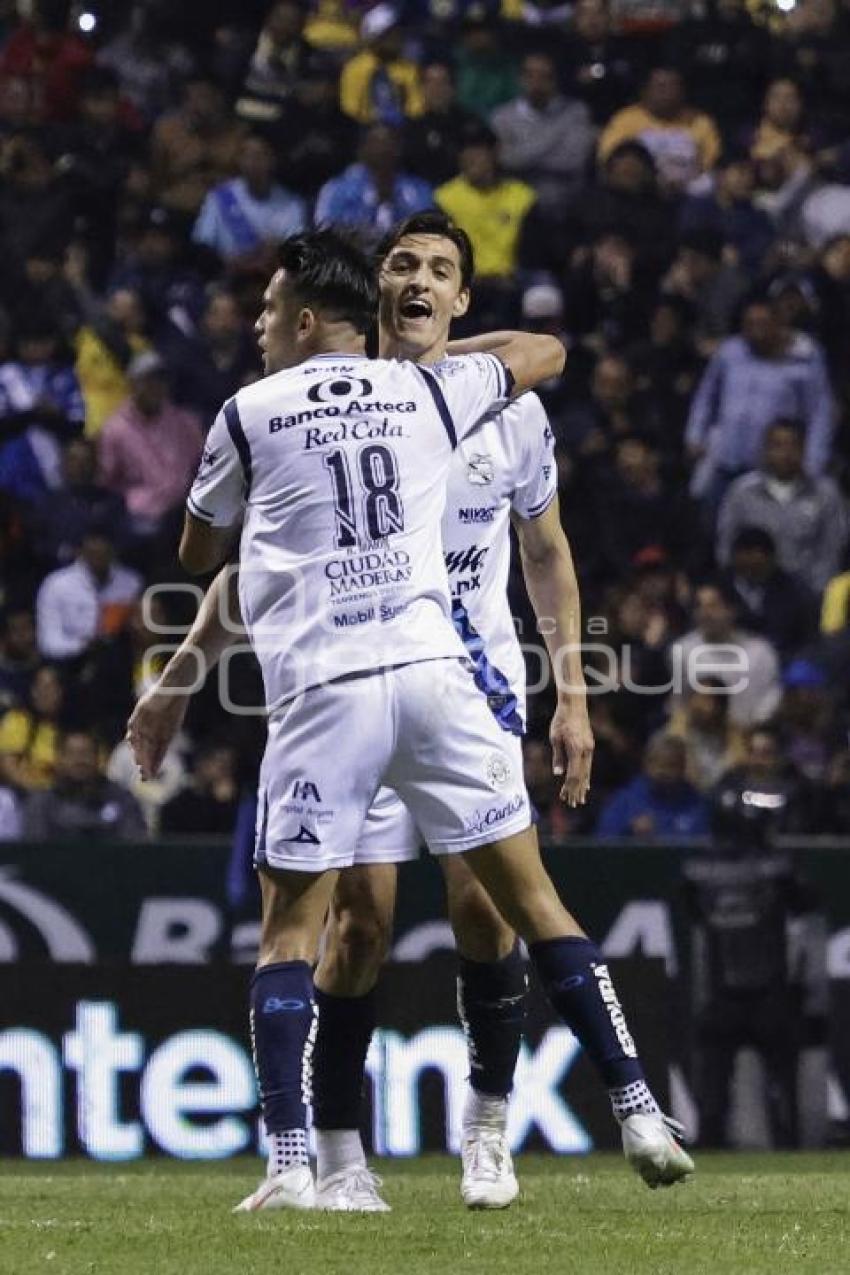 FÚTBOL . CLUB PUEBLA VS AMÉRICA