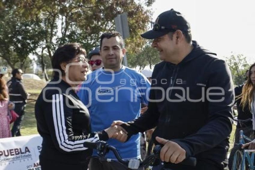 GOBIERNO ESTATAL . RODADA CICLISTA