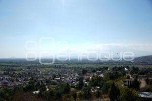 TLAXCALA . CERRO LAS TRES CRUCES