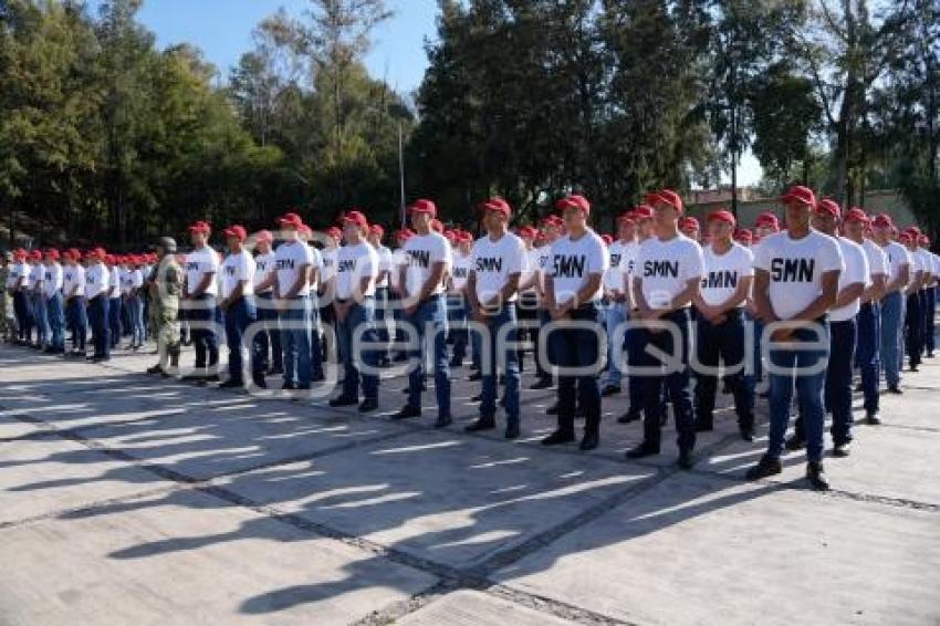 TLAXCALA . CEREMONIA SERVICIO MILITAR