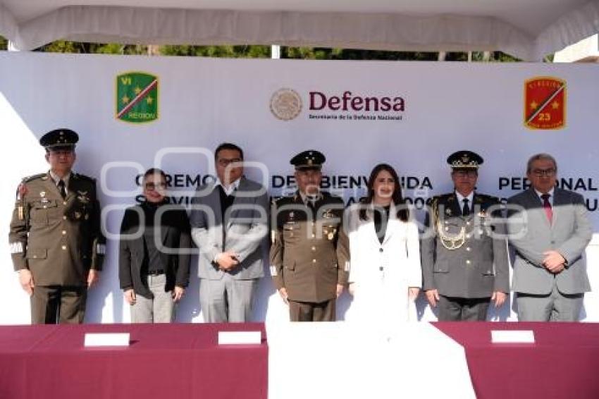 TLAXCALA . CEREMONIA SERVICIO MILITAR
