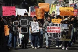 ANIMALISTAS . MANIFESTACIÓN