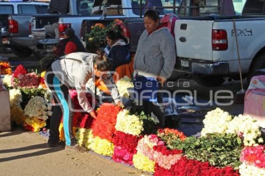 ATLIXCO . VENTA DE FLORES
