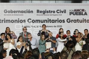 GOBIERNO ESTATAL . MATRIMONIOS COMUNITARIOS