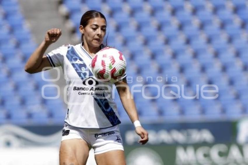 FÚTBOL FEMENIL . PUEBLA VS CRUZ AZUL
