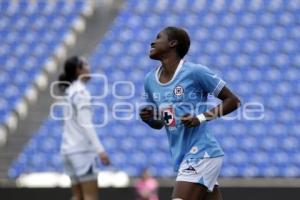 FÚTBOL FEMENIL . PUEBLA VS CRUZ AZUL