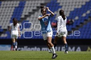 FÚTBOL FEMENIL . PUEBLA VS CRUZ AZUL