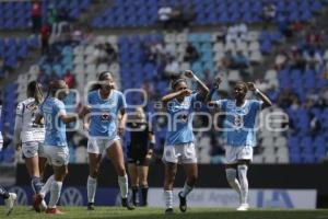 FÚTBOL FEMENIL . PUEBLA VS CRUZ AZUL