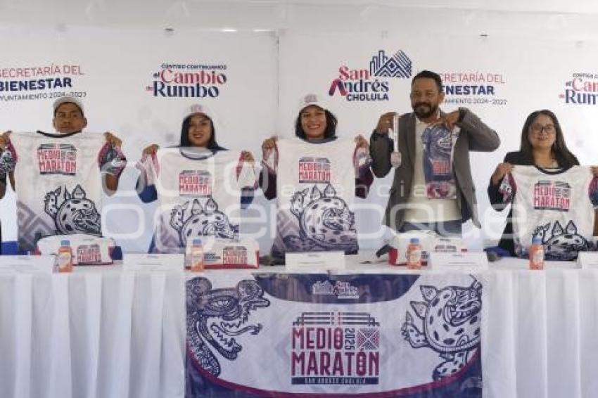 SAN ANDRÉS CHOLULA . MEDIO MARATÓN