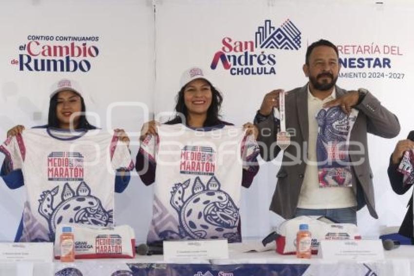 SAN ANDRÉS CHOLULA . MEDIO MARATÓN