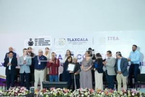 TLAXCALA . FIRMA DE CONVENIO INEA