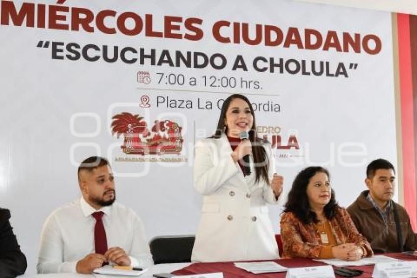 SAN PEDRO CHOLULA . MIÉRCOLES CIUDADANO