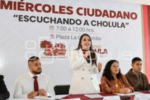 SAN PEDRO CHOLULA . MIÉRCOLES CIUDADANO