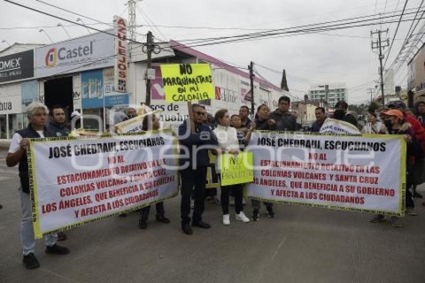 MANIFESTACIÓN . PARQUÍMETROS
