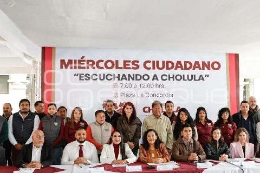 SAN PEDRO CHOLULA . MIÉRCOLES CIUDADANO