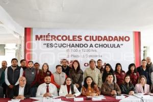 SAN PEDRO CHOLULA . MIÉRCOLES CIUDADANO