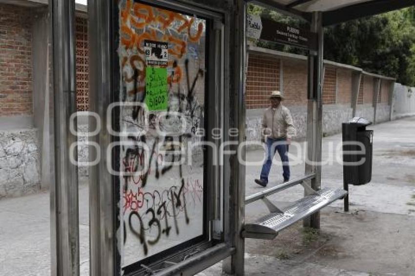 PARADEROS . BULEVAR 5 DE MAYO
