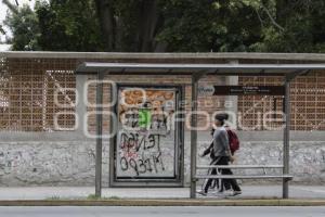 PARADEROS . BULEVAR 5 DE MAYO
