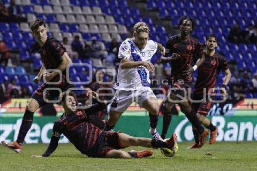 FÚTBOL . CLUB PUEBLA VS XOLOS