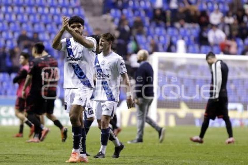 FÚTBOL . CLUB PUEBLA VS XOLOS