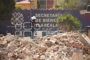 TLAXCALA . DEMOLICIÓN HOSPITAL GENERAL