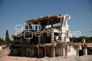 TLAXCALA . DEMOLICIÓN HOSPITAL GENERAL