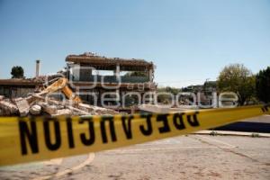 TLAXCALA . DEMOLICIÓN HOSPITAL GENERAL