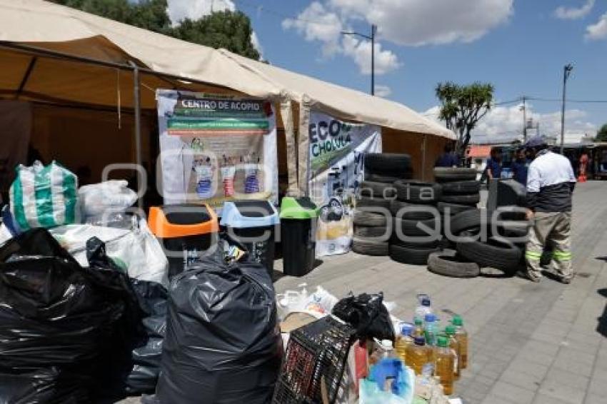 SAN PEDRO CHOLULA . JORNADA RECICLAJE