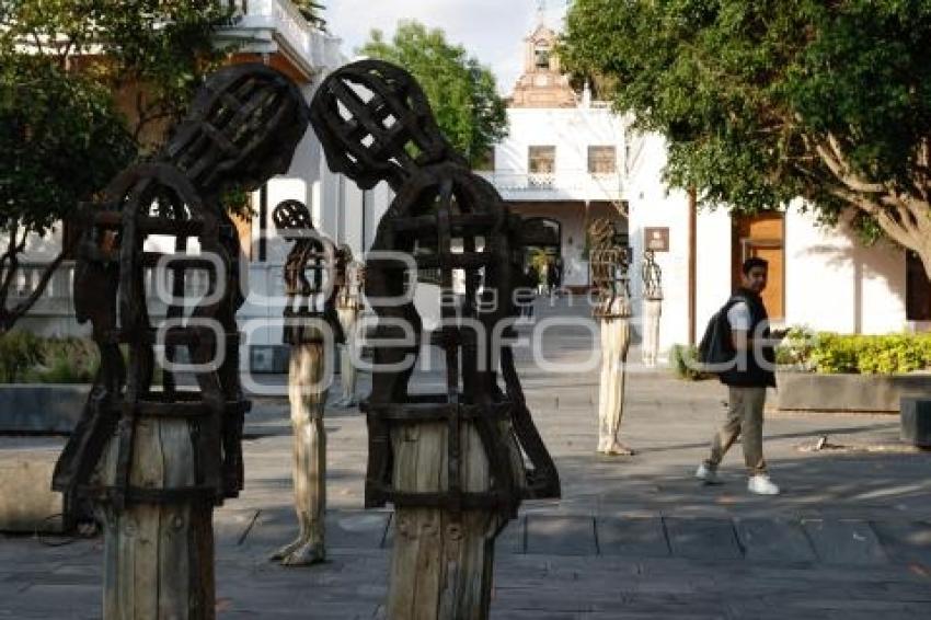 CHOLULA . EXPOSICIÓN REVERBERACIONES.