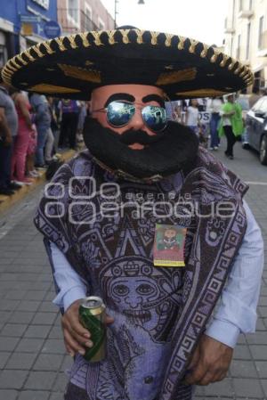 SAN PEDRO CHOLULA . DESFILE DE MASCARITAS