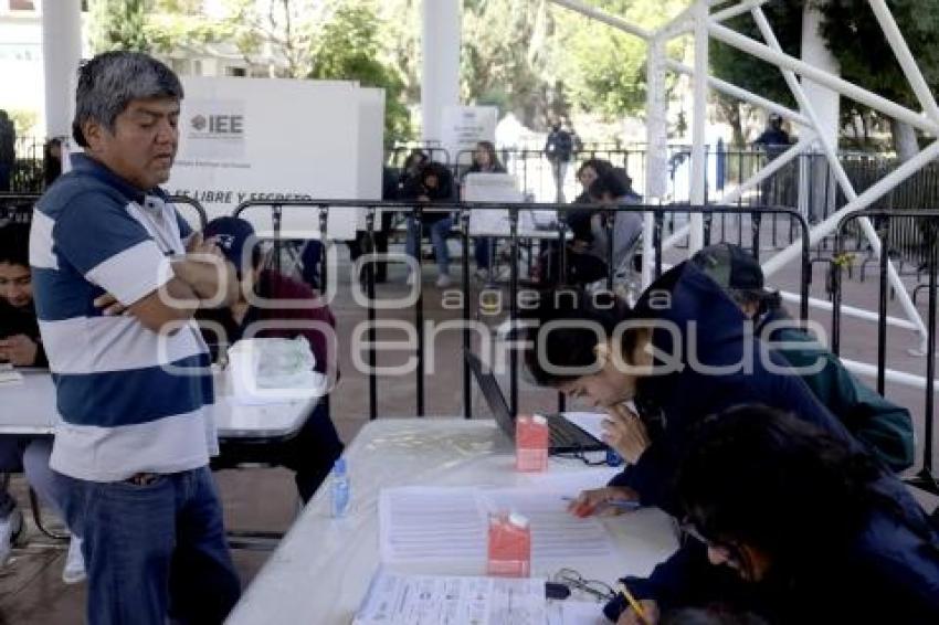 ELECCIÓN EXTRAORDINARIA . MOMOXPAN