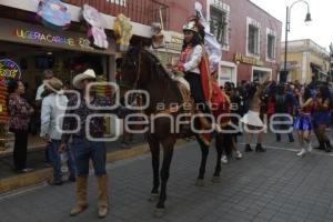 SAN PEDRO CHOLULA . DESFILE DE MASCARITAS