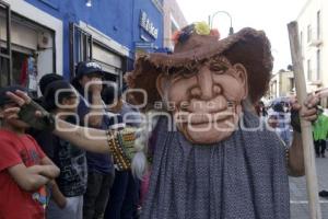 SAN PEDRO CHOLULA . DESFILE DE MASCARITAS
